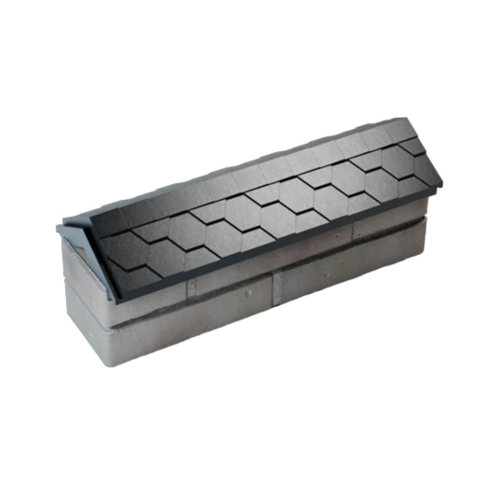 Парапет Zking Эверест Черный с посадкой на 0.5 кирпича (130мм) в Кишиневе фото