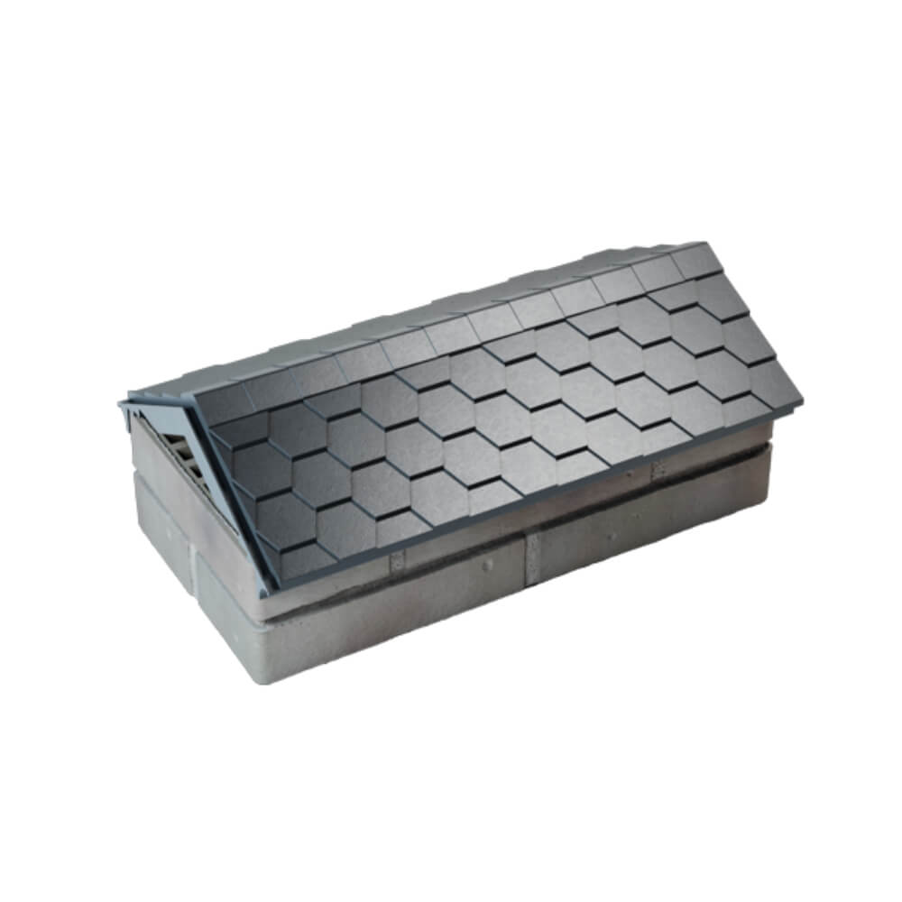 Парапет Zking Эверест Серый с посадкой на 1 кирпич (200/225/255мм) в Кишиневе фото