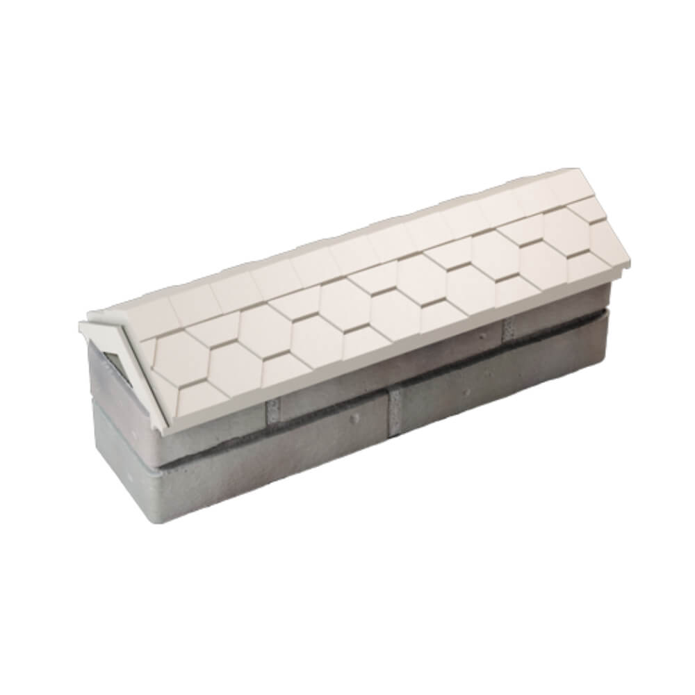 Парапет Zking Эверест Бежевый с посадкой на 0.5 кирпича (130мм) в Кишиневе фото