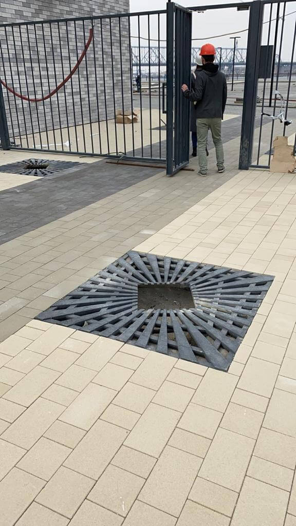 Приствольная решетка для дерева ZKING ATMOSPHERE 1.2х1.2м Черная в Кишиневе фото