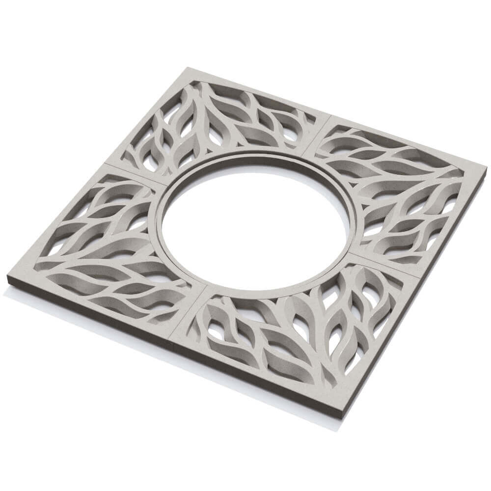 Приствольная решетка для дерева ZKING CRUST 1.2х1.2м Бежевая в Кишиневе фото