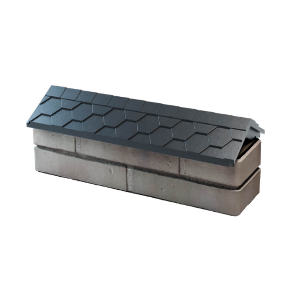 Парапет Zking Эверест Серый с посадкой на 0.5 кирпича (130мм) в Кишиневе фото