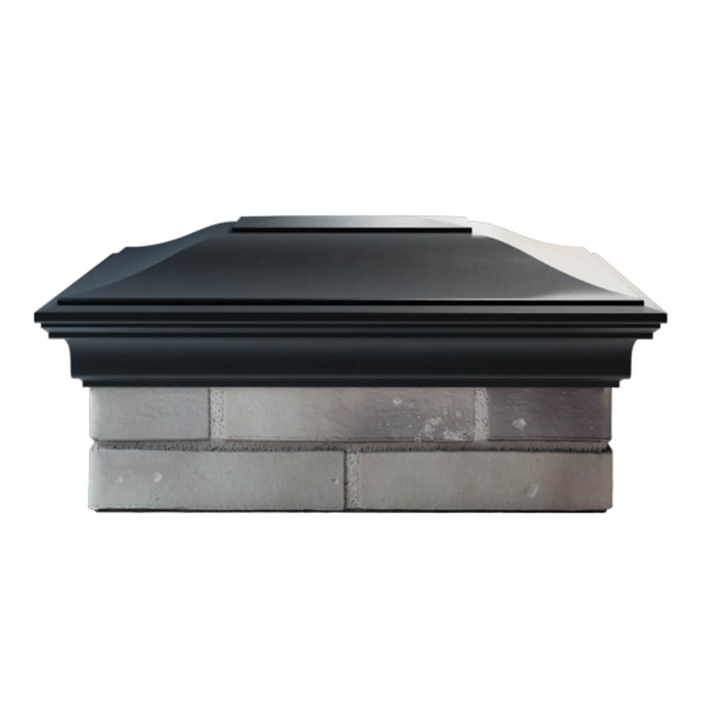 Колпак Zking Монблан Черный на столб 2х1.5 кирпича (515х385мм) в Кишиневе фото