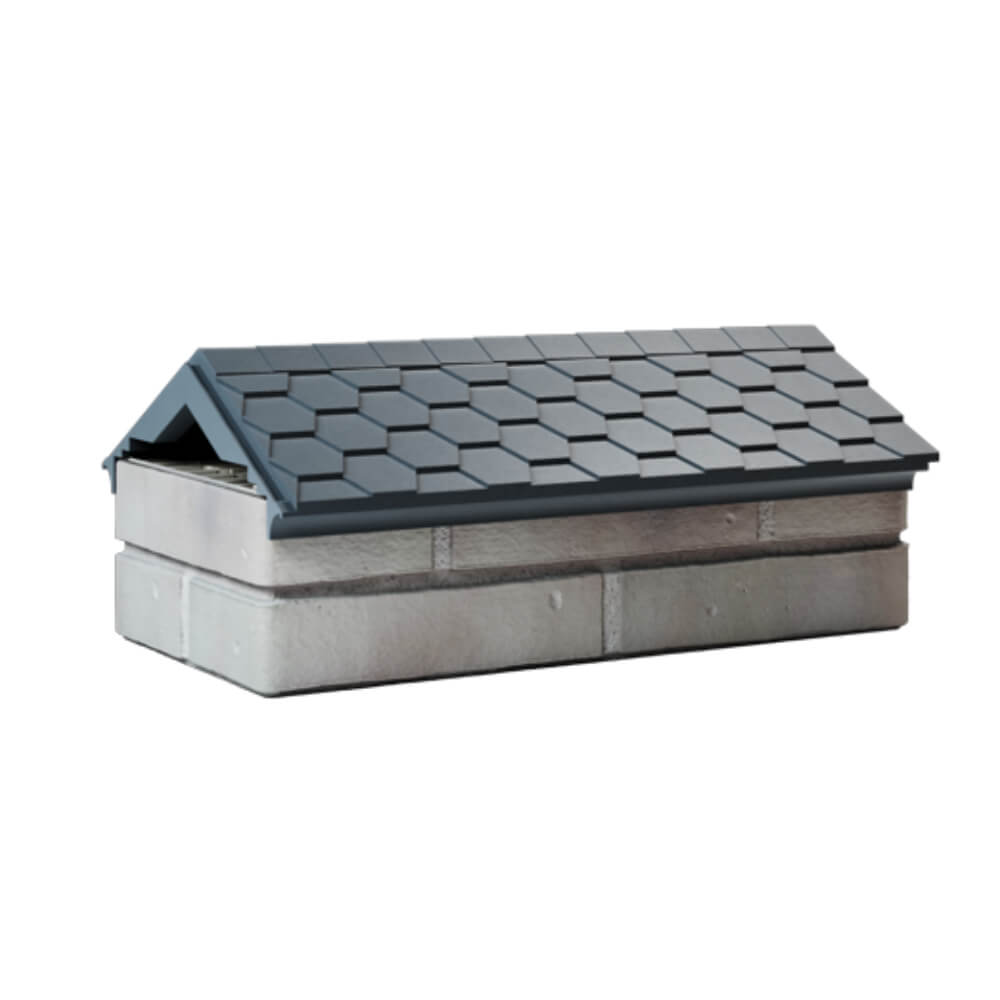 Парапет Zking Эверест Серый с посадкой на 1 кирпич (200/225/255мм) Кишинев фото