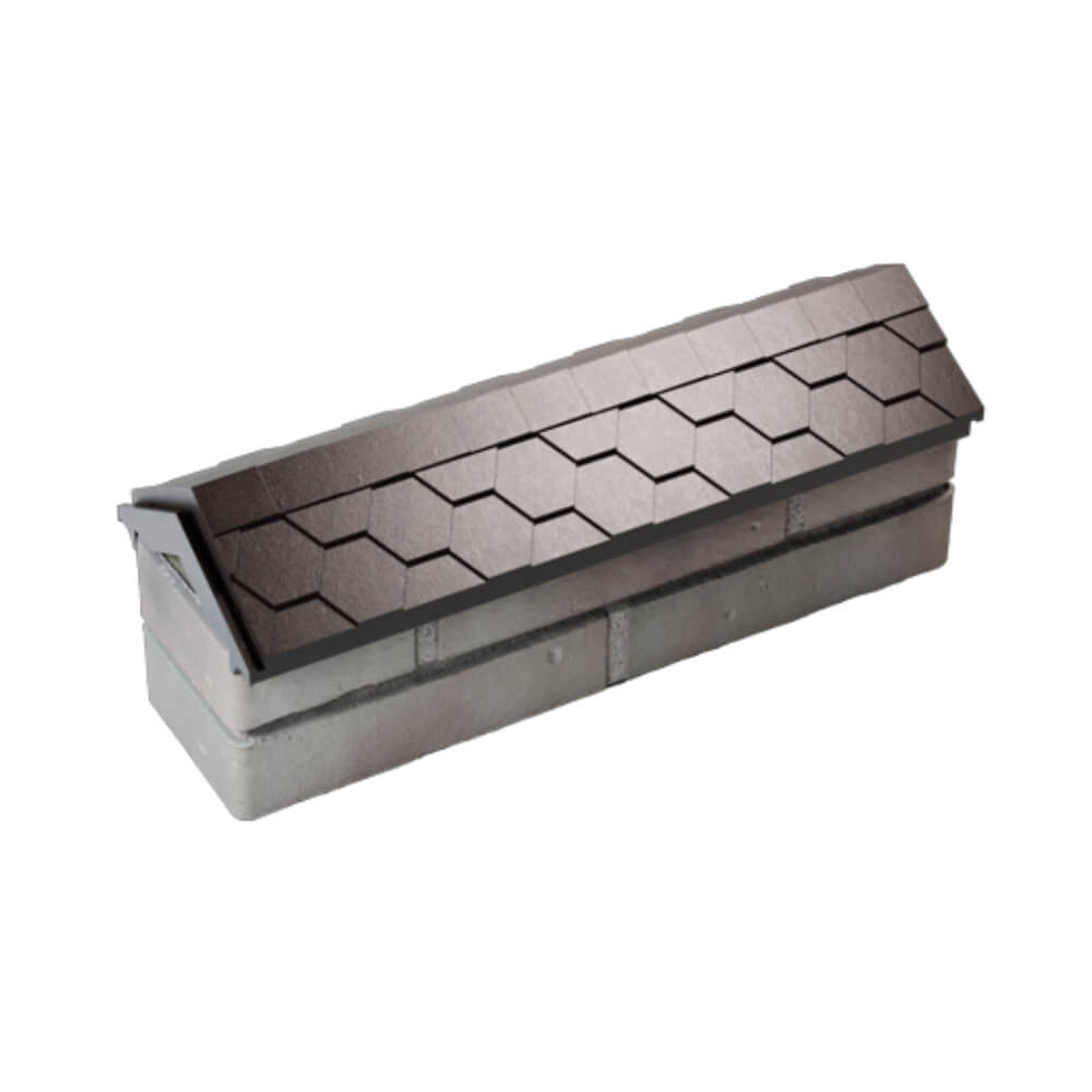 Парапет Zking Эверест Коричневый с посадкой на 0.5 кирпича (130мм) в Кишиневе фото