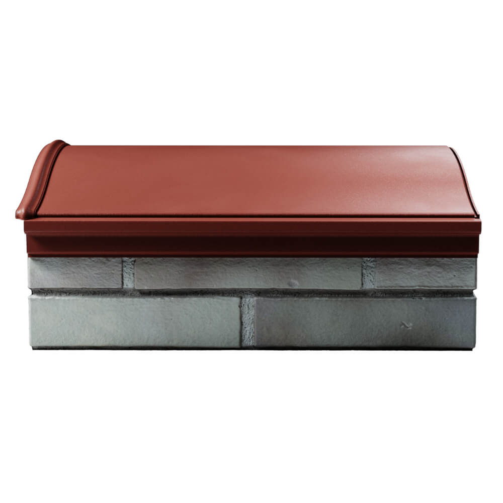 Парапет Zking Монблан Красный посадка на 1.5 кирпича (355/385мм) в Кишиневе фото