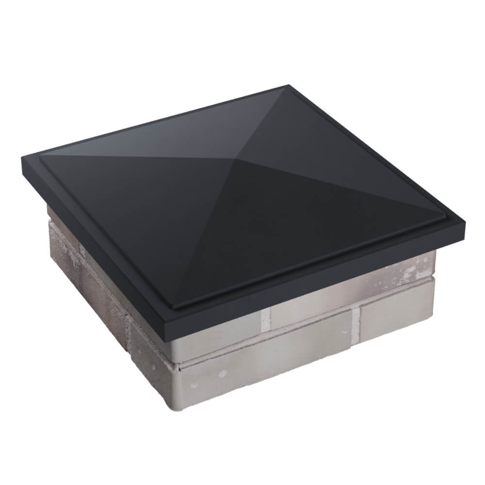 Колпак Zking БонаМоно Серый на столб 1.5х1.5 кирпича (385х385, 400х400мм) в Кишиневе фото