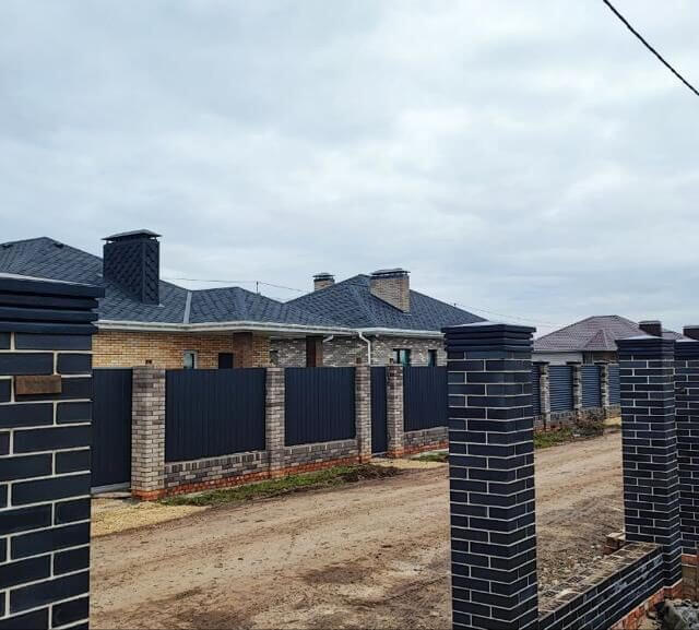 Колпак Zking Бона ХайТек Серый на столб 1.5х1.5 кирпича (385х385мм) в Кишиневе фото