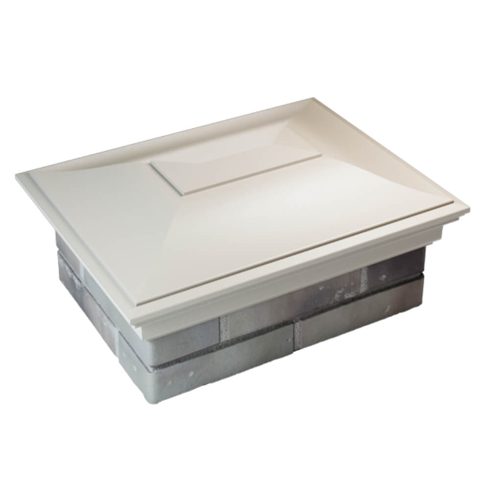 Колпак Zking Монблан Бежевый на столб 2х1.5 кирпича (515х385мм) Кишинев фото