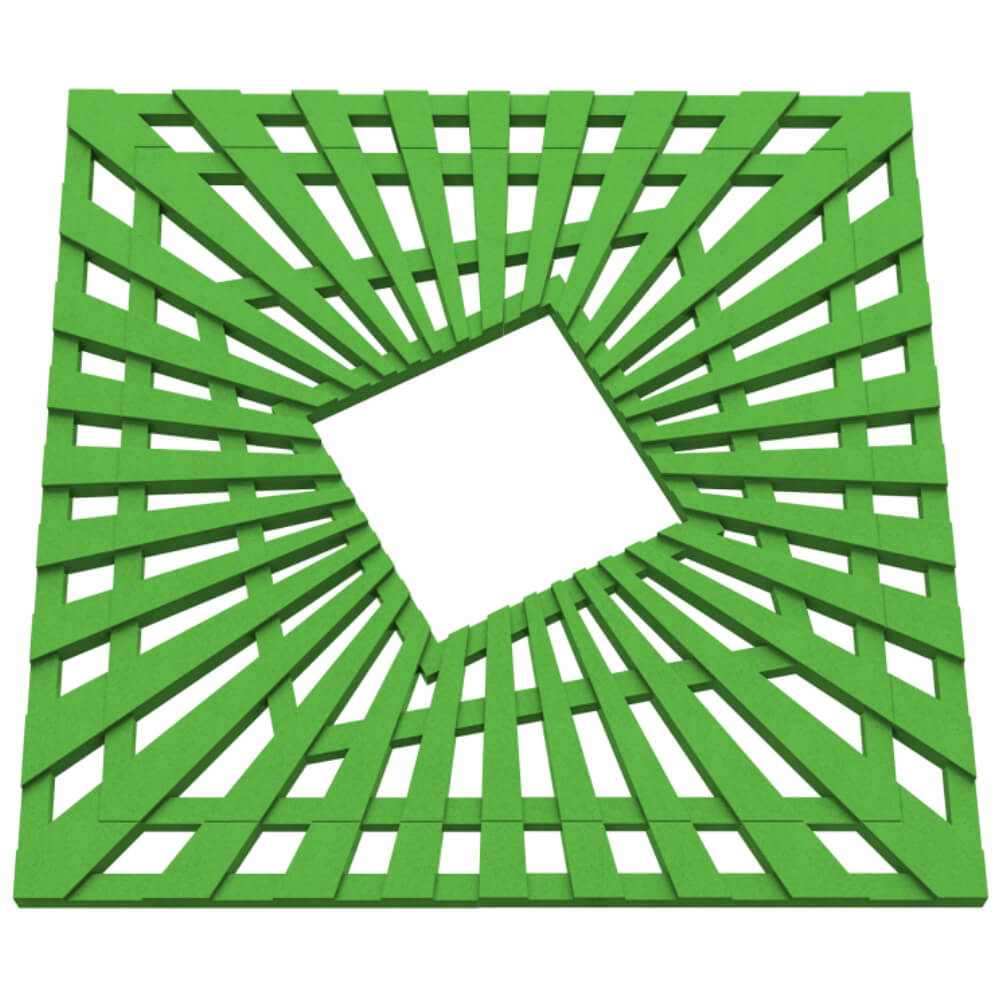 Приствольная решетка для дерева ZKING ATMOSPHERE 1.2х1.2м Зеленая в Кишиневе фото