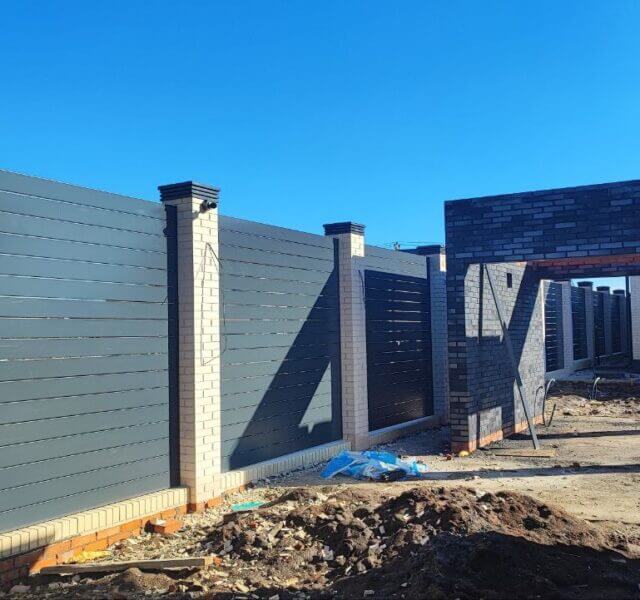 Колпак Zking Бона ХайТек Серый на столб 1.5х1.5 кирпича (385х385мм) в Кишиневе фото