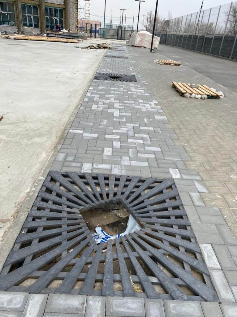 Приствольная решетка для дерева ZKING ATMOSPHERE 1.2х1.2м Черная в Кишиневе фото