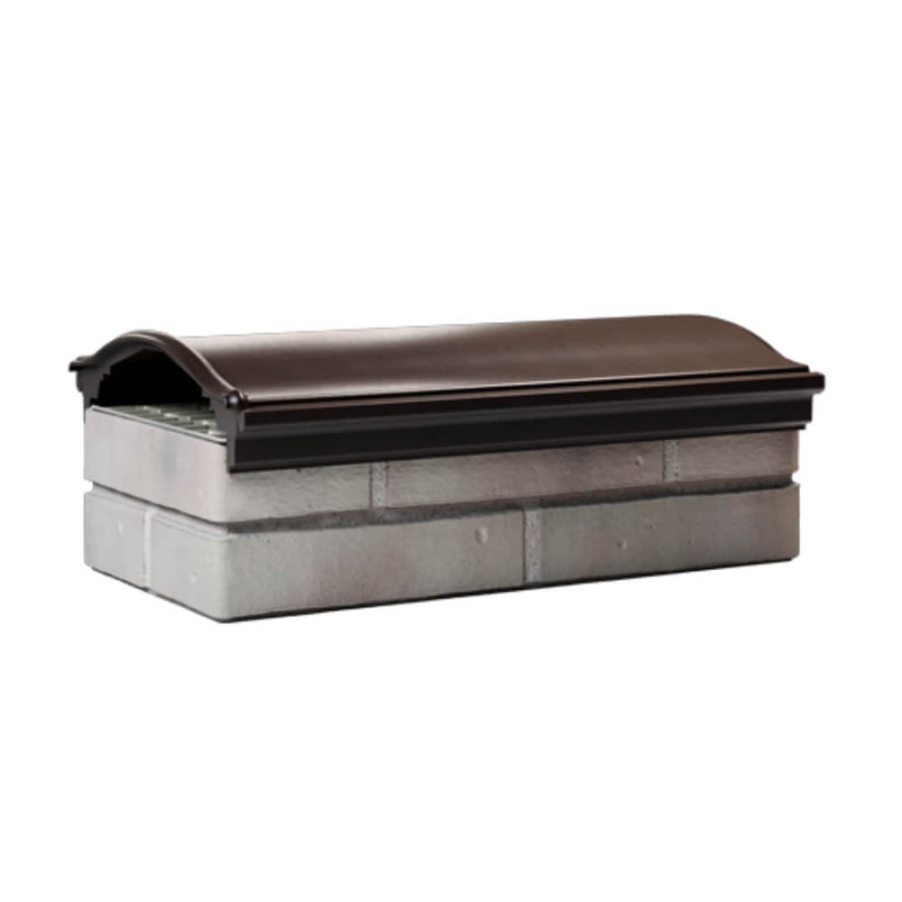 Парапет Zking Монблан Коричневый посадка на 1 кирпич (200/225/255мм) Кишинев фото