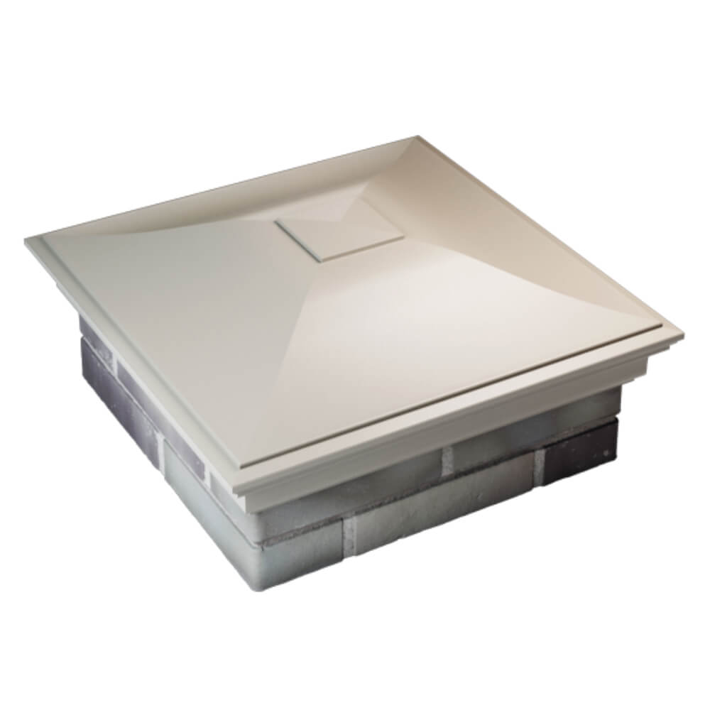 Колпак Zking Монблан Бежевый на столб 2х2 кирпича (515х515мм) Кишинев фото