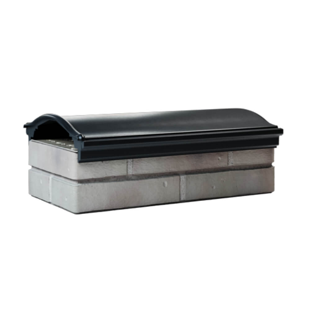 Парапет Zking Монблан Черный посадка на 1 кирпич (200/225/255мм) Кишинев фото