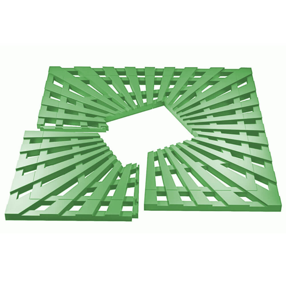 Приствольная решетка для дерева ZKING ATMOSPHERE 1.2х1.2м Зеленая в Кишиневе фото