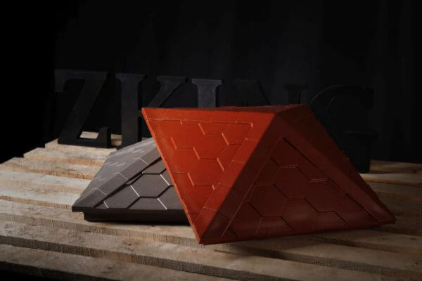 Колпак Zking Эверест Красный на столб 1.5х1.5 кирпича (390х390мм) в Кишиневе фото