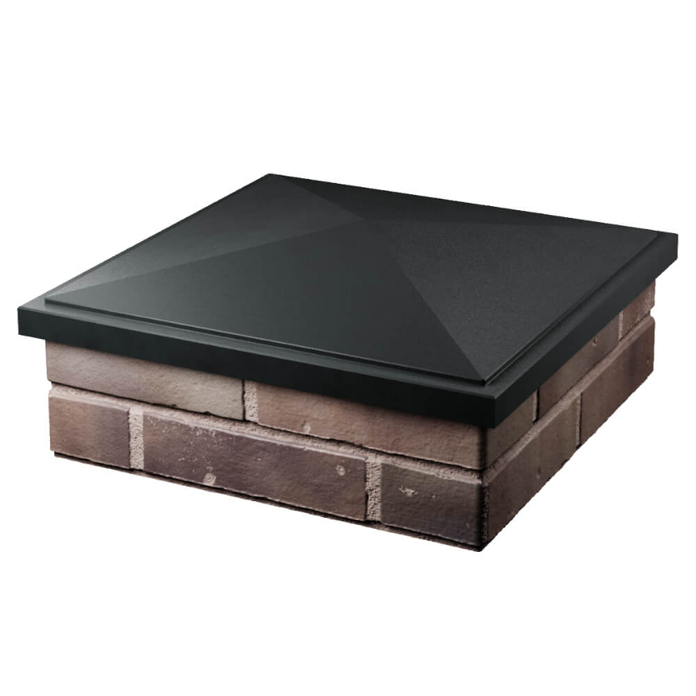 Колпак Zking БонаМоно Черный на столб 2х2 кирпича (515х515, 530х530мм) в Кишиневе фото