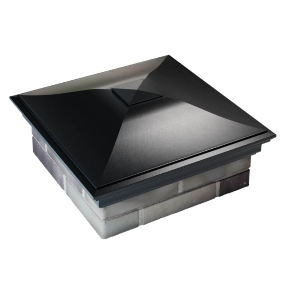 Колпак Zking Монблан Черный на столб 2х2 кирпича (515х515мм) Кишинев фото