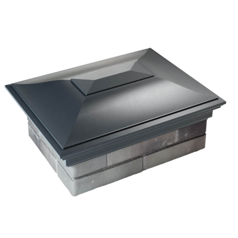 Колпак Zking Монблан Серый на столб 2х1.5 кирпича (515х385мм) Кишинев фото