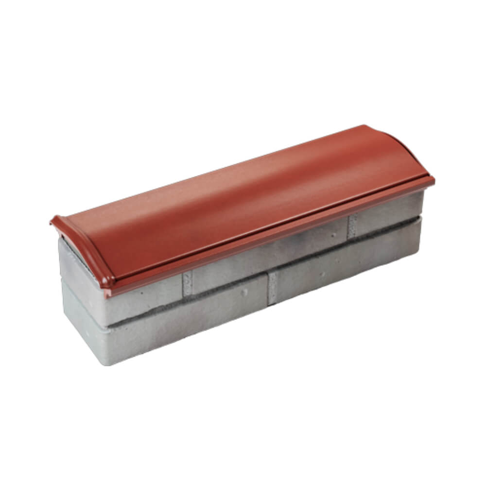 Парапет Zking Монблан Красный посадка на 0.5 кирпича (130мм) в Кишиневе фото