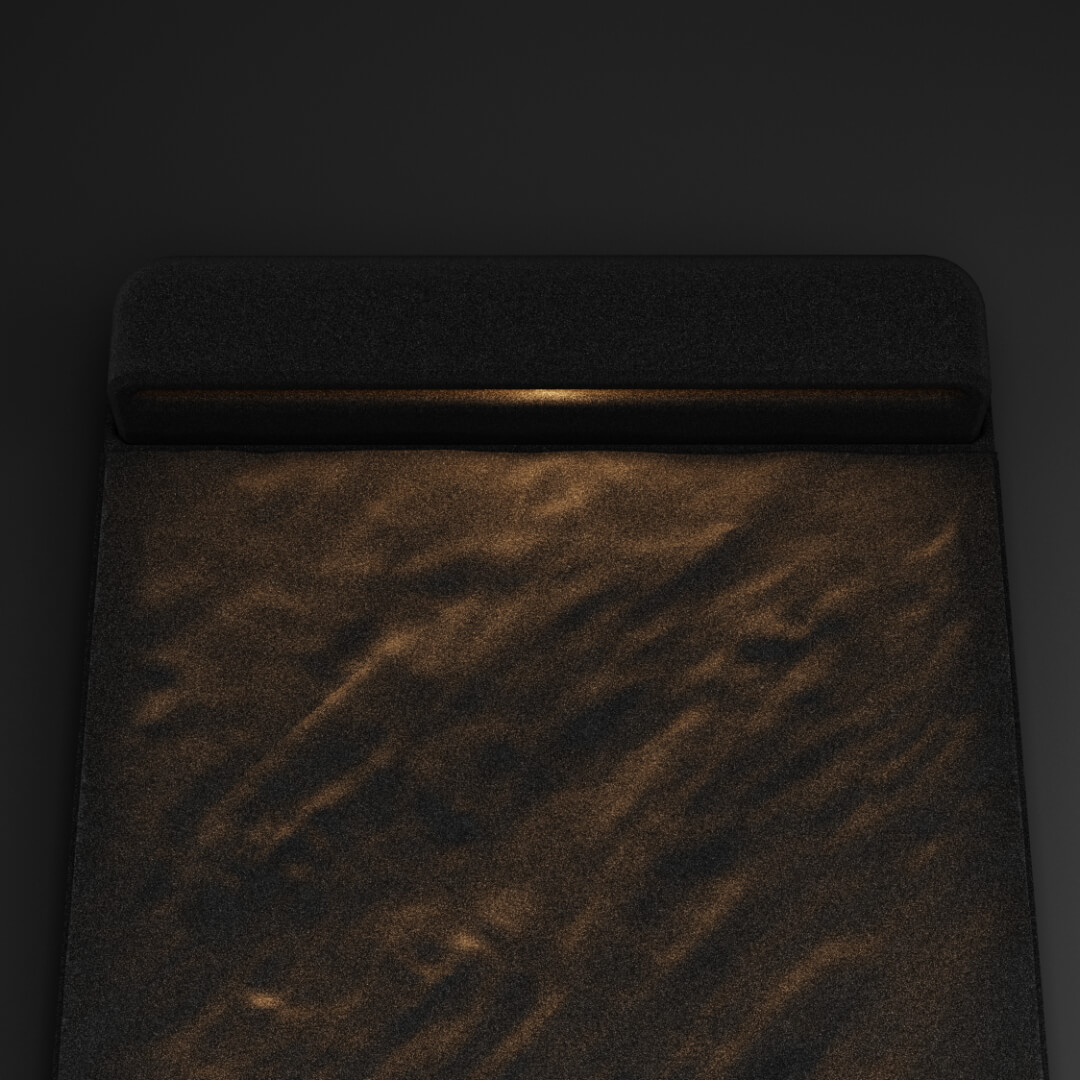 LED Светильник для шаговой плиты STONE Черный Сланец 330х75х98мм в Кишиневе фото