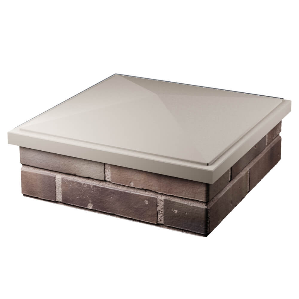 Колпак Zking БонаМоно Бежевый на столб 2х2 кирпича (515х515, 530х530мм) в Кишиневе фото