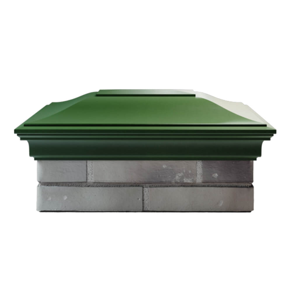 Колпак Zking Монблан Зеленый на столб 2х1.5 кирпича (515х385мм) в Кишиневе фото