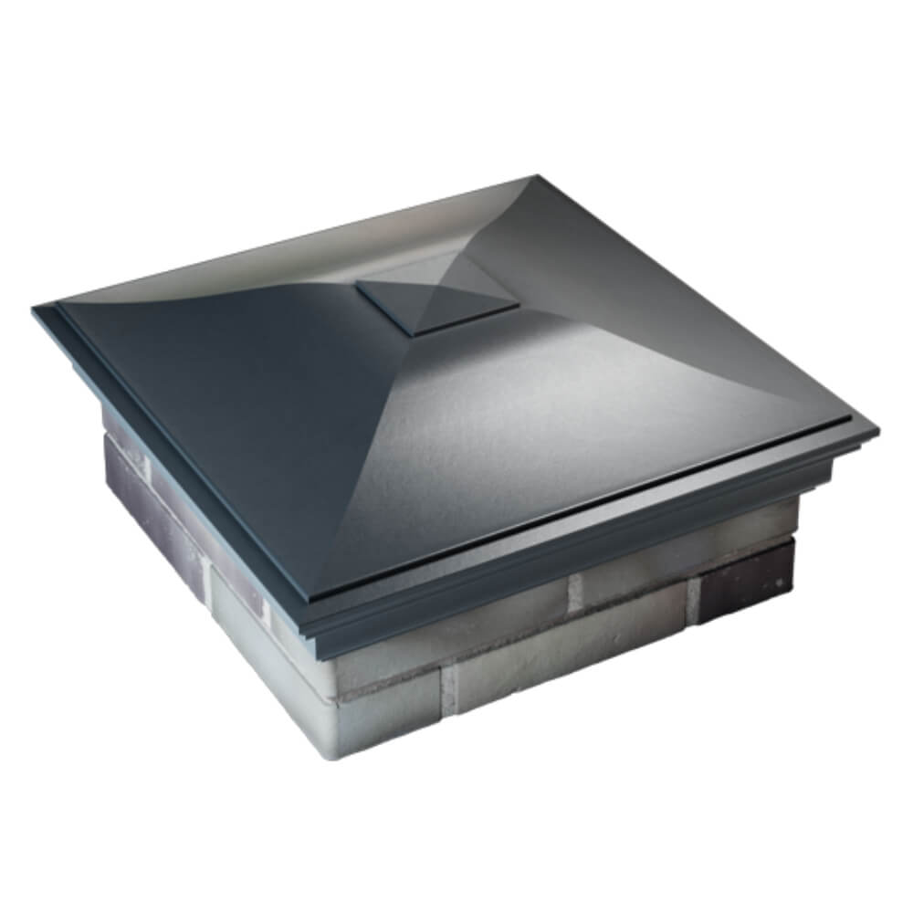 Колпак Zking Монблан Серый на столб 2х2 кирпича (515х515мм) Кишинев фото