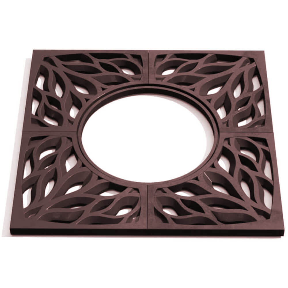 Приствольная решетка для дерева ZKING CRUST 1.2х1.2м Коричневая Кишинев фото