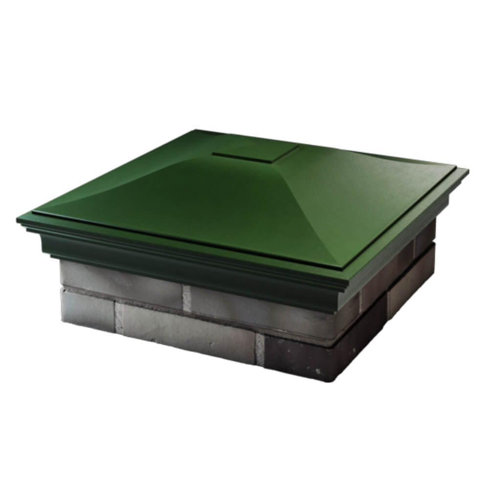 Колпак Zking Монблан Зеленый на столб 2х2 кирпича (515х515мм) в Кишиневе фото