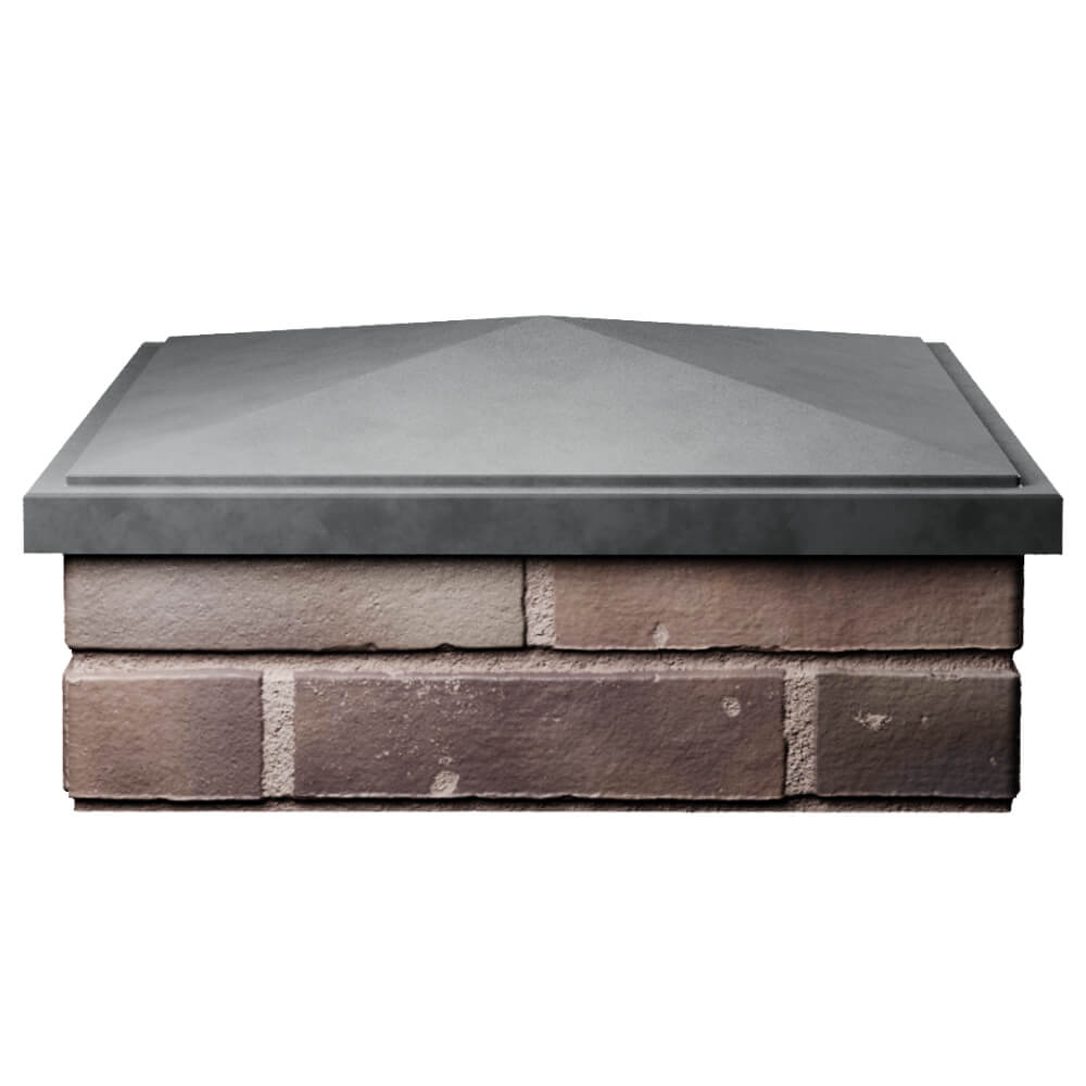 Колпак Zking БонаМоно Серый на столб 2х2 кирпича (515х515, 530х530мм) Кишинев фото