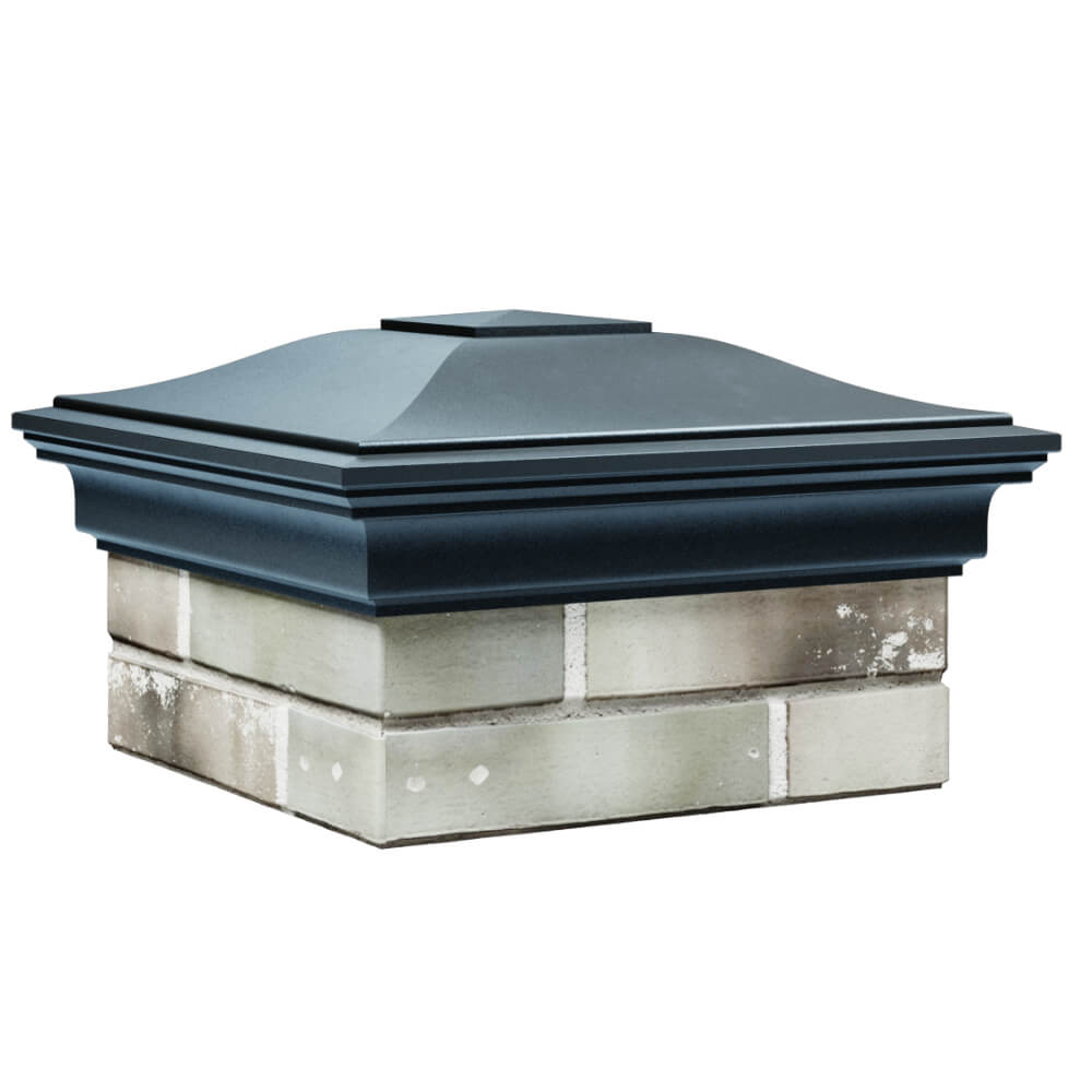 Колпак Zking Монблан Серый на столб 1.5х1.5 кирпича (385х385мм) в Кишиневе фото