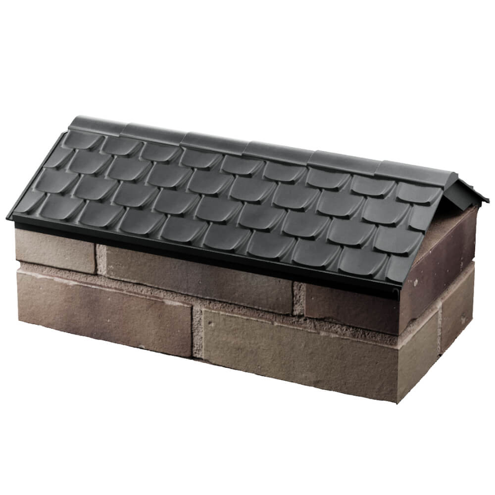 Парапет Zking Эльбрус Серый с посадкой на 1 кирпич (255мм) в Кишиневе фото