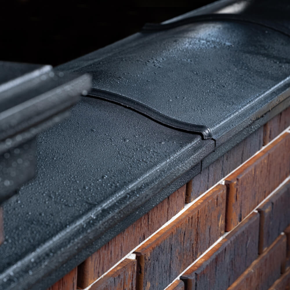 Парапет Zking Монблан Черный посадка на 0.5 кирпича (130мм) в Кишиневе фото