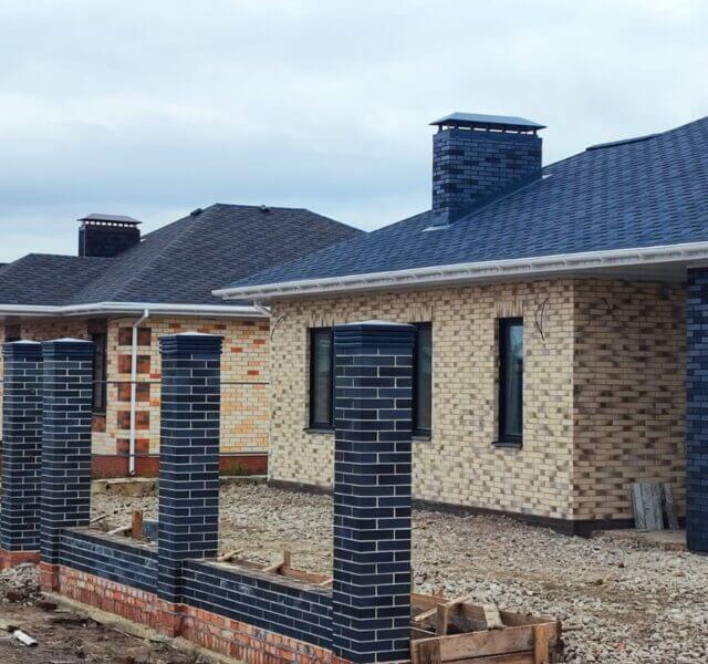 Колпак Zking Бона ХайТек Серый на столб 1.5х1.5 кирпича (385х385мм) в Кишиневе фото