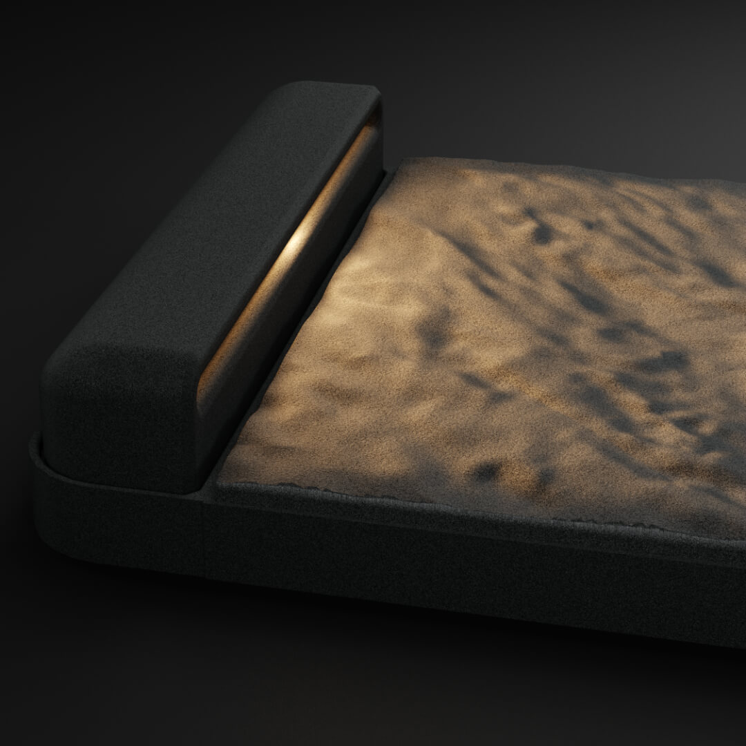 LED Светильник для шаговой плиты STONE Графитовый Серый 330х75х98мм Кишинев фото