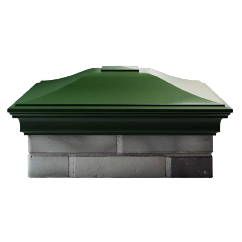Колпак Zking Монблан Зеленый на столб 2х2 кирпича (515х515мм) в Кишиневе фото