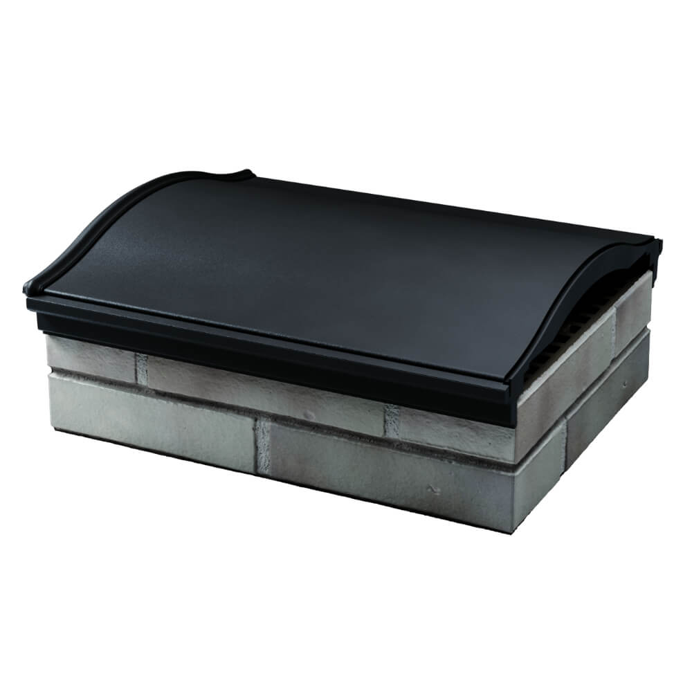 Парапет Zking Монблан Черный посадка на 1.5 кирпича (355/385мм) в Кишиневе фото