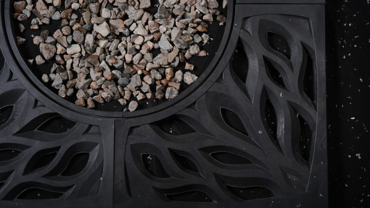 Приствольная решетка для дерева ZKING CRUST 1.2х1.2м Черная в Кишиневе фото